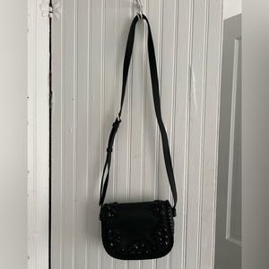 Kate Spade Black Jeweled Crossbody